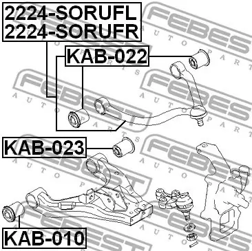 WAHACZ KIA P. SORENTO (BL) 2006-2009 LE Premium