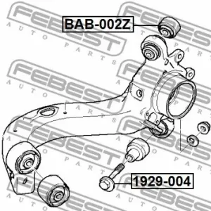 ŚRUBA WAHACZA (MIMOŚRODOWA) BMW X3 E83 2003-2010 Nowy
