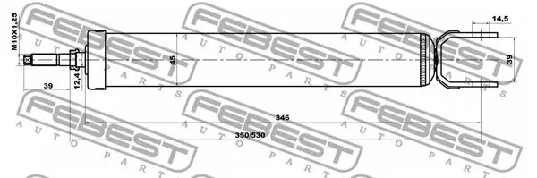 Popularny AMORTYZATOR HYUNDAI T. I30/CEED 1,4-2,0CRDI 06- LE/PR