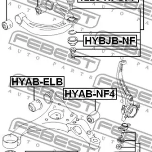Darmowa dostawa SWORZEŃ WAHACZA HYUNDAI P. AZERA (TG) 2006-2011 LE/PR