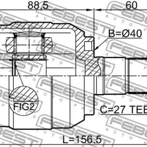 PRZEGUB WEW. HYUNDAI IX35/SPORTAGE 24X40X27 PR. Sprawdź teraz