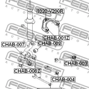 Nowy SWORZEŃ WAHACZA CHEVROLET T. EPICA 06- LE/PR