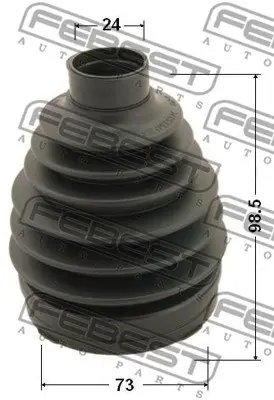 Bezpieczna płatność OSŁONA PRZEGUBU SUBARU FORESTER 73X98,5X24