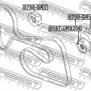 Do wyczerpania zapasów NAPINACZ PASKA WIELOROWK. SUZUKI GRAND VITARA II (JT) SX4