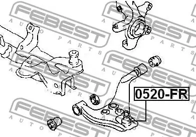 Wysoka jakość SWORZEŃ WAHACZA MAZDA P. E-SERIE MPV/SPACE WAGON 2,5 TD 95-99
