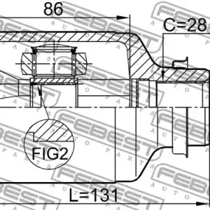 Ekspresowa dostawa PRZEGUB WEW. MAZDA 6/CX-5 33X43X28 PR.