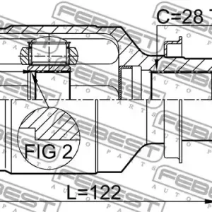 PRZEGUB WEW. MAZDA 6 02- PR. 33X43X28 Wyjątkowa oferta