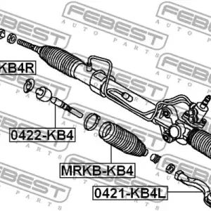 Nowość KOŃC. DR. KIER. MITSUBISHI PAJERO 00- LE ZEW.