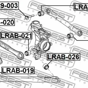 Bezpieczne zakupy ŚRUBA WAHACZA (MIMOŚRODOWA) LAND ROVER FREELANDER II 2006-2014