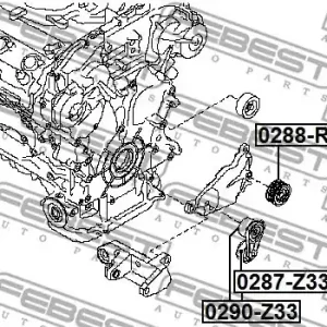 Najlepsza cena ROLKA PASKA WIELOROWK. NISSAN 370 Z ROADSTER (Z34) (SAMA ROLKA)