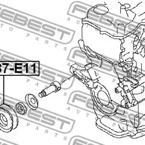 Dodaj do koszyka ROLKA PASKA WIELOROWK. NISSAN MICRA III (K12)