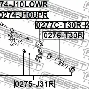 SWORZEŃ ZACISKU HAM. INFINITI FX/G/M/Q70 06- Zamów dziś