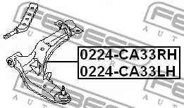 WAHACZ INFINITI P. I30/I35 CA33 1999.07-2004.07 [CA] LE Oferta limitowana