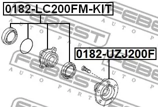 Darmowy zwrot PIASTA KOŁA TOYOTA P. LAND CRUISER 200 (VDJ20_, UZJ20_) LEXUS LX