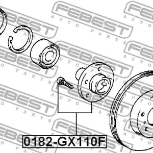 PIASTA KOŁA LEXUS P. IS200 99- (JCE1_, GXE1_) Darmowa dostawa
