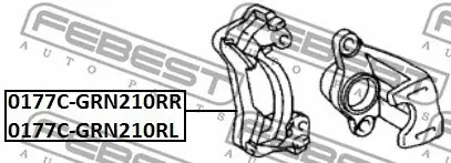 MOCOWANIE ZACISKU HAM. TOYOTA T. LAND CRUISER 92- PR Bestseller