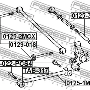 Do wyczerpania zapasów ŚRUBA WAHACZA LEXUS ES2 /350/300H ASV6 ,AVV60,GSV60 2012.06-2018.06 4 SZTUKI