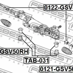 DRĄŻEK KIER. LEXUS LS460/460L USF4 2006.08-2012.09 [EU] Rabat