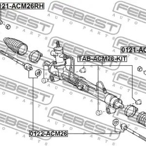 Ograniczona ilość KOŃC. DR. KIER. TOYOTA AVENSIS VERSO 01- PR