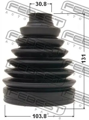 OSŁONA PRZEGUBU TOYOTA LAND CRUISER 103,8X131X31 FORD TRANSIT 2,2TDCI Zamów teraz