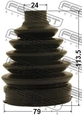 Tylko do końca tygodnia OSŁONA PRZEGUBU TOYOTA/FORD 114X25X79