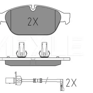 Dodaj do koszyka KLOCKI HAM. AUDI P. A6 09-/A8 09- TARCZA 356MM