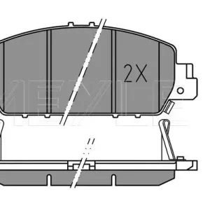 KLOCKI HAM. HONDA P. HR-V 1,5/1,6 I-DTEC 15- Tylko dziś