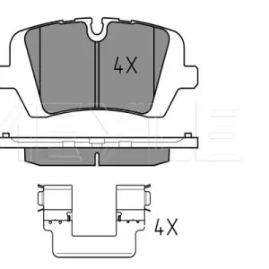 KLOCKI HAM. LANDROVER T. RANGE ROVER 11- Cena promocyjna