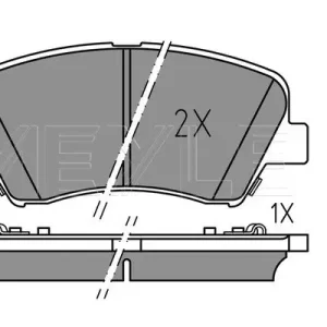 KLOCKI HAM. HYUNDAI P. I30/VELOSTER 1,4-1,6 CRDI 11- Rabat