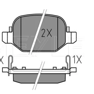 Hit cenowy KLOCKI HAM. FIAT T. 500L 12-