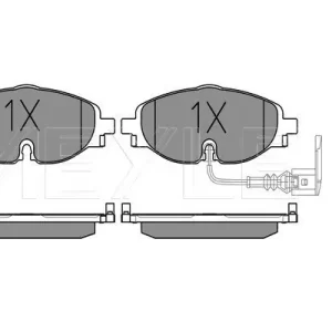 Tani KLOCKI HAM. VW P. GOLF VII/A3/OCTAVIA/LEON 12-