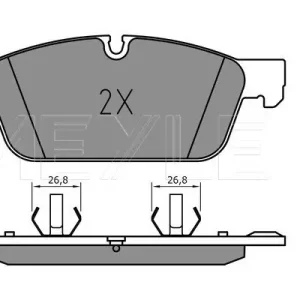 KLOCKI HAM. DB P. W166/X166 2,2-5,5 4-MATIC 11-19 Rabat