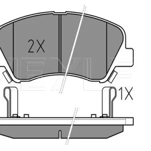 Rabat KLOCKI HAM. KIA P. RIO 11-/ACCENT 10-