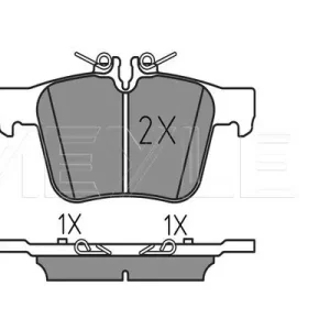 Szybka dostawa KLOCKI HAM. DB T. W205 1,6-4,0 14-