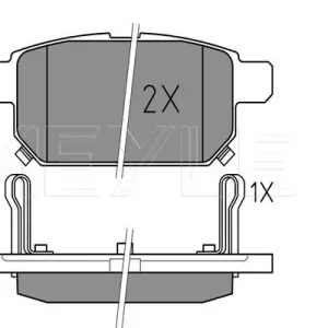 Tani KLOCKI HAM. SUZUKI T. SWIFT 10- Z CZUJNIKIEM