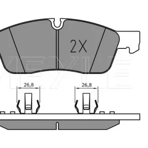 Sprawdź teraz KLOCKI HAM. DB P. W166 2,2-3,5 4-MATIC 11-19