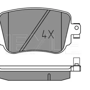 Darmowy zwrot KLOCKI HAM. AUDI T. A1/Q3 1,0-2,0 10-18