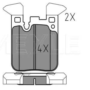 KLOCKI HAM. BMW T. 1/2/3/4 11- Zniżka