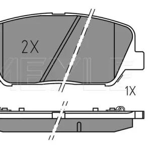 Szybka dostawa KLOCKI HAM. HYUNDAI P. I30 1,4-1,6 CRDI 11-