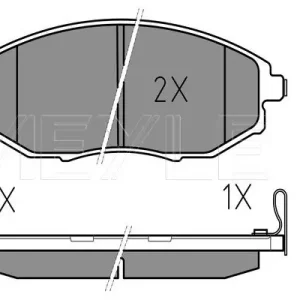 Ekspresowa dostawa KLOCKI HAM. CHEVROLET P. EPICA 06- Z CZUJNIKIEM
