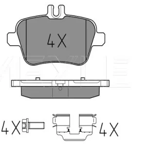 KLOCKI HAM. DB T. W176/W246 A-KLASA/B-KLASA 11-/CLA/GLA 13- Wyprzedaż