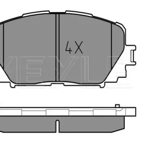 Do wyczerpania zapasów KLOCKI HAM. TOYOTA P. YARIS 06- WER. JAP.
