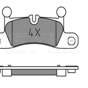 Dodaj do koszyka KLOCKI HAM. VW T. TOUAREG 3,0-4,2 TDI 10-
