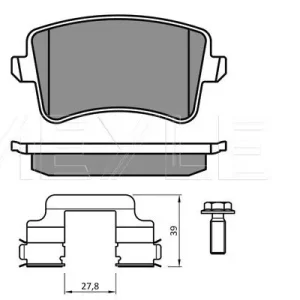 Tylko do końca tygodnia KLOCKI HAM. VW T. A4/A5/Q5 07- BEZ CZUJNIKA
