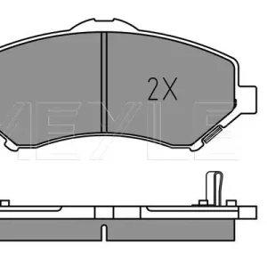 Hit cenowy KLOCKI HAM. JEEP P. WRANGLER 2,8 CRDI/3,6-3,8 07-