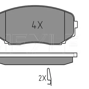 KLOCKI HAM. MAZDA P. CX-7 07- Z CZUJNIKIEM Okazja