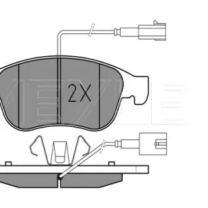 Ostatnia szansa KLOCKI HAM. ALFA P. GIULIETTA 1,4-1,6 10- Z CZUJNIKIEM