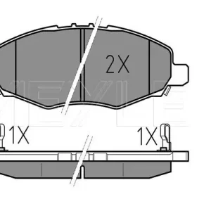 Sprawdź teraz KLOCKI HAM. TOYOTA P. HI-LUX 2,5 D-4D 01-15