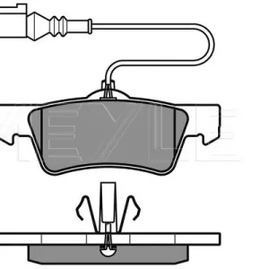 KLOCKI HAM. VW T. TOUAREG/T5 02- Z CZUJNIKIEM Wyprzedaż