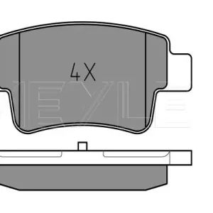 KLOCKI HAM. FIAT T. GRANDE PUNTO/EVO 05- Z CZUJNIKIEM Oferta limitowana